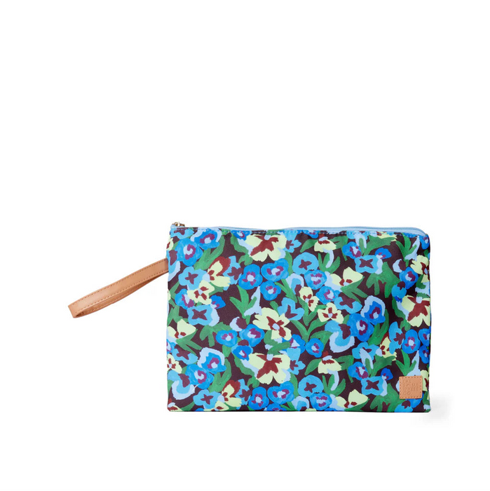 The Somewhere Co - Wet Bag - Pansy Patch