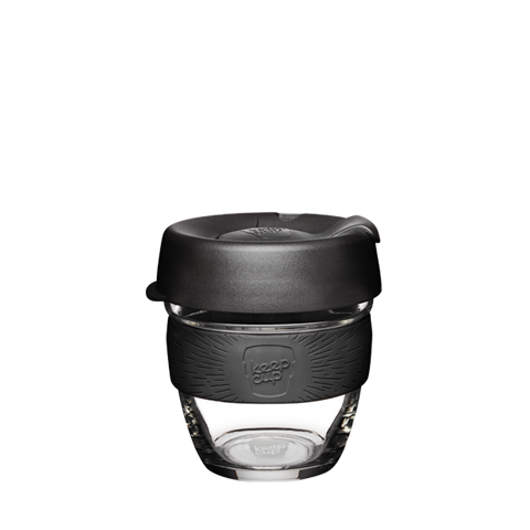 KeepCup Brew - Glass Coffee Cup - Black