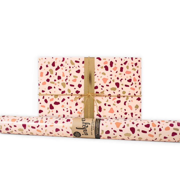 Inky Co - Gloss Roll Wrap - Terrazzo Rosa Gloss