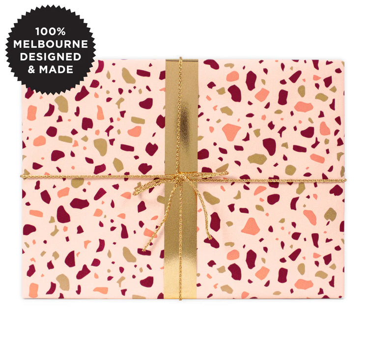 Inky Co - Gloss Roll Wrap - Terrazzo Rosa Gloss