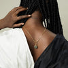 rbcca kstr - Rowen Necklace - Gold Plated Sterling Silver