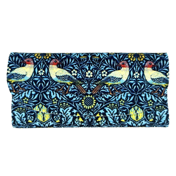 Colorathur - Velour Glasses Case - Envelope Style - Morris- Birds