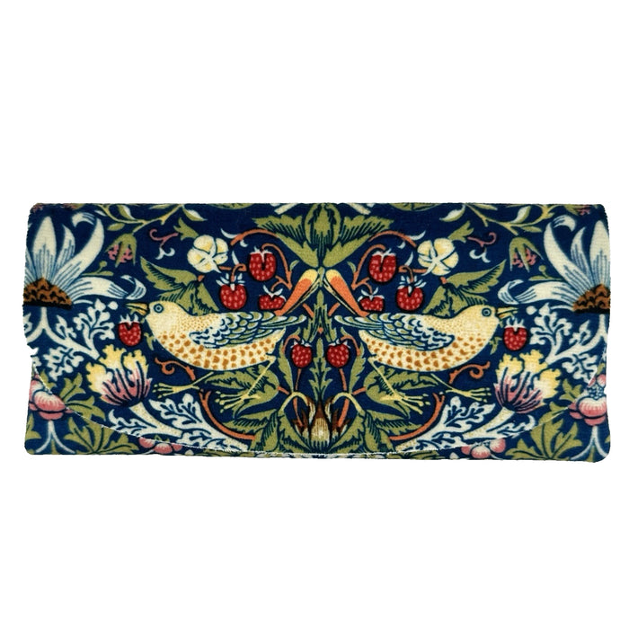 Colorathur - Velour Glasses Case - Envelope Style - Morris - The Strawberry Thief