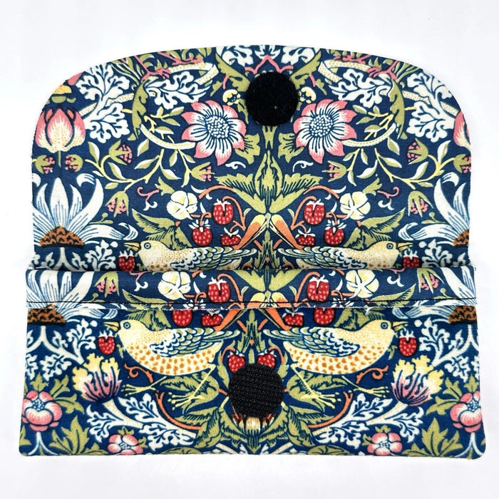 Colorathur - Velour Glasses Case - Envelope Style - Morris - The Strawberry Thief