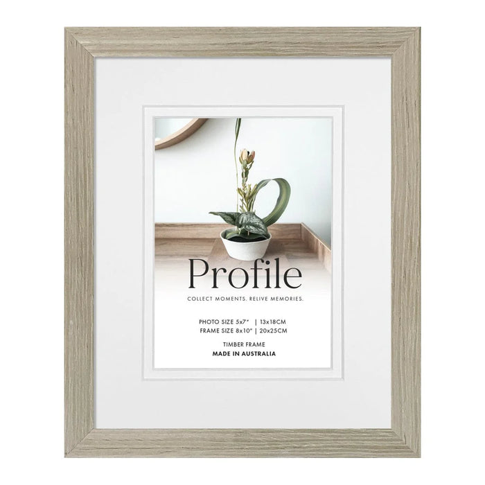 Profile - Stone Ash Photo Frame - 8 x 10"
