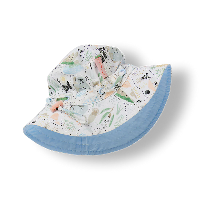 Halcyon Nights - Child Sun Hat - Big Adventures