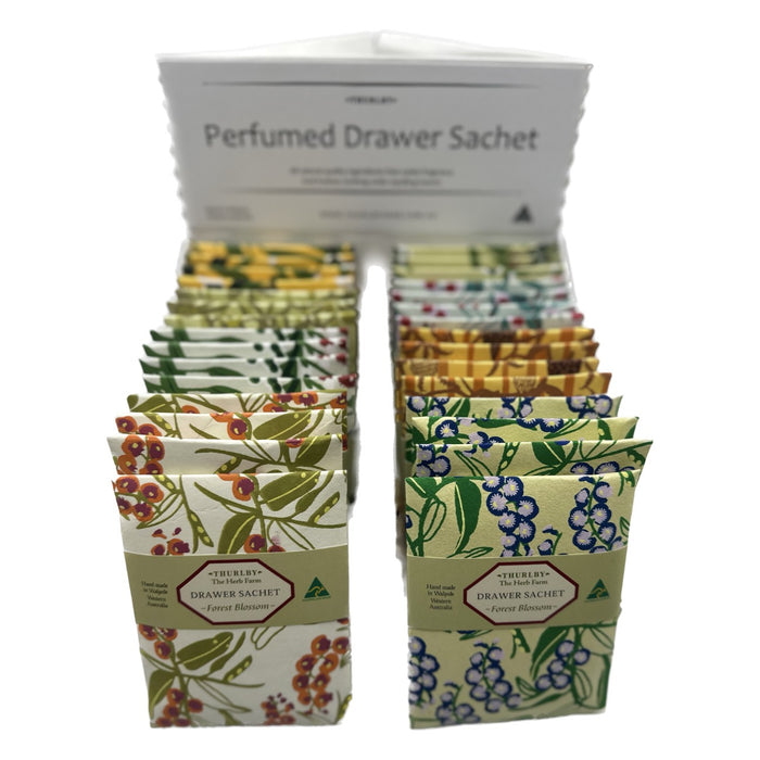 Thurlby Herb Farm - Drawer Sachet - Terra Bella - Gum Forest Blossom