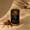 Mojo Candle Co - Wine Bottle Candle  - Black Label Collection - Tobacco & Hay