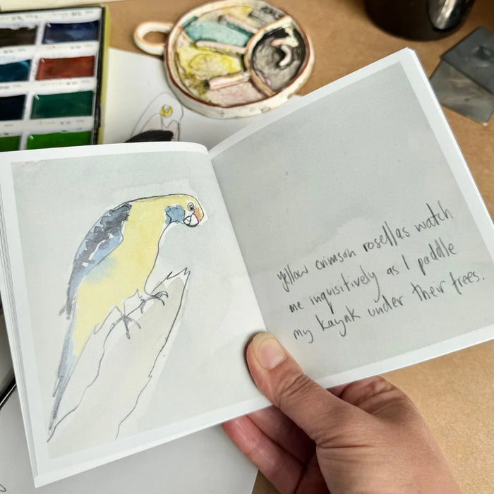 Trip to Gunbower Creek - Artist Minibook - Bridget Farmer