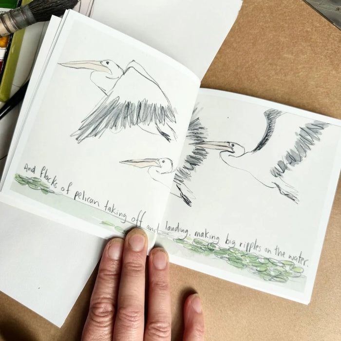 Trip to Gunbower Creek - Artist Minibook - Bridget Farmer