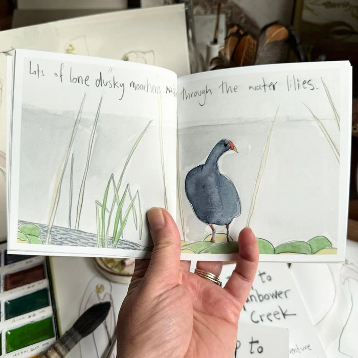 Trip to Gunbower Creek - Artist Minibook - Bridget Farmer