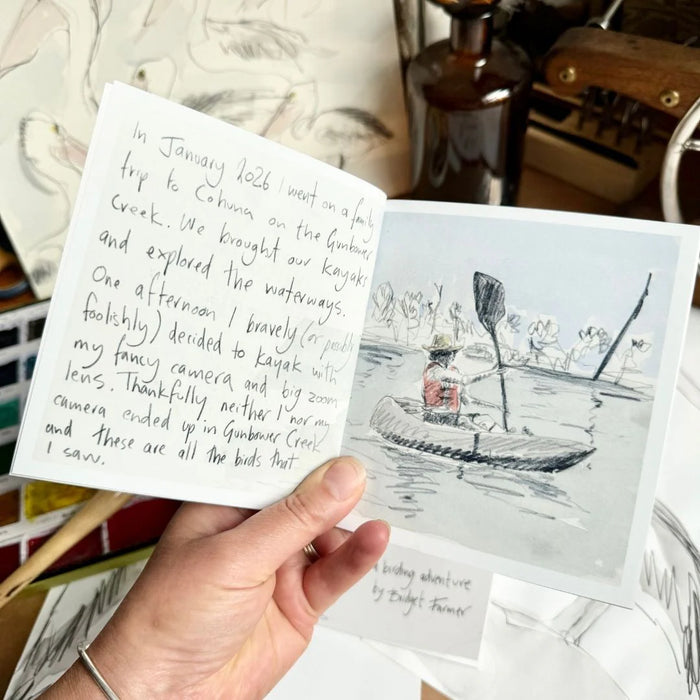 Trip to Gunbower Creek - Artist Minibook - Bridget Farmer