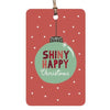 The Thinktree - Christmas Gift Tag - Shiny Happy Christmas