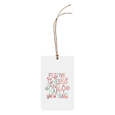 The Thinktree - Christmas Gift Tag - Festive Cheer and a Happy New Year