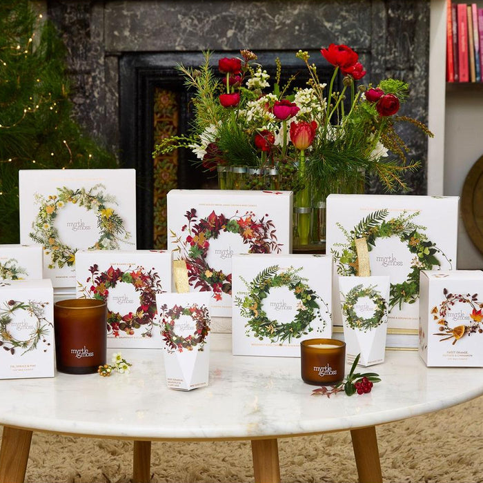 Myrtle & Moss - Christmas Candle - Fir,  Spruce & Pine