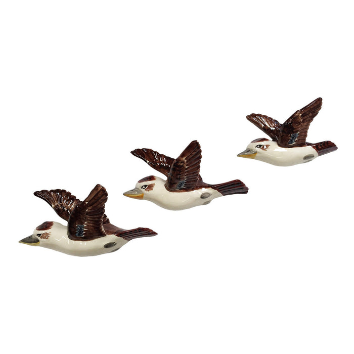 Studio Australia - Wall Birds - Set of 3 - Kookaburras