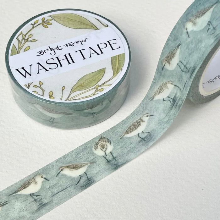 Bridget Farmer - Washi Tape - Red-necked Stints