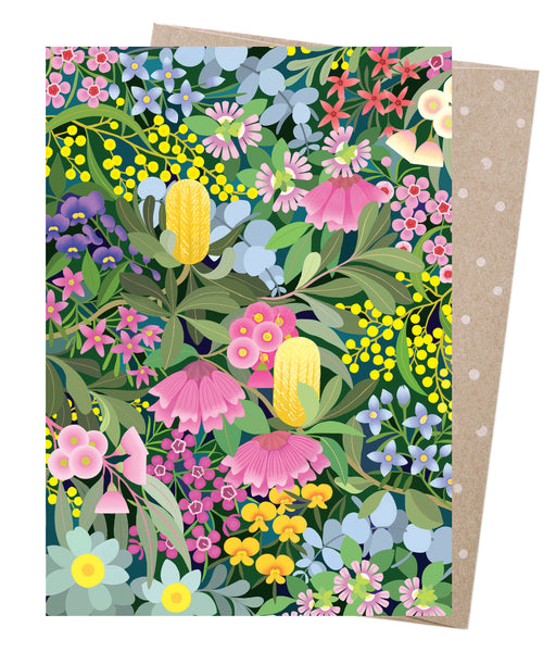 Claire Ishino - Greeting Card - Where Flowers Bloom
