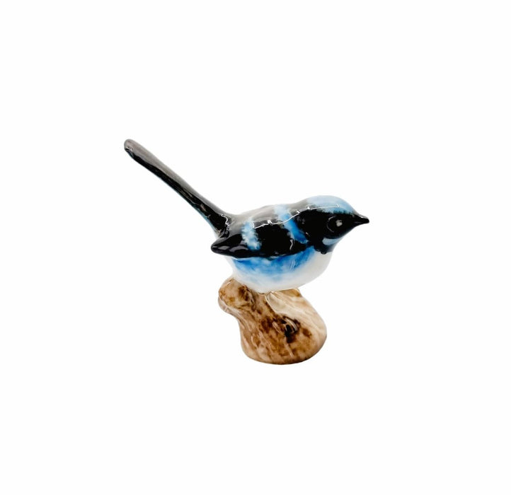 Ceramic Bird - Blue Wren