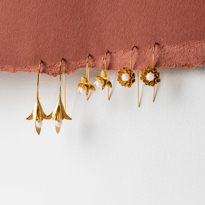 YiSu Design - Hook Earrings - Cymbidium