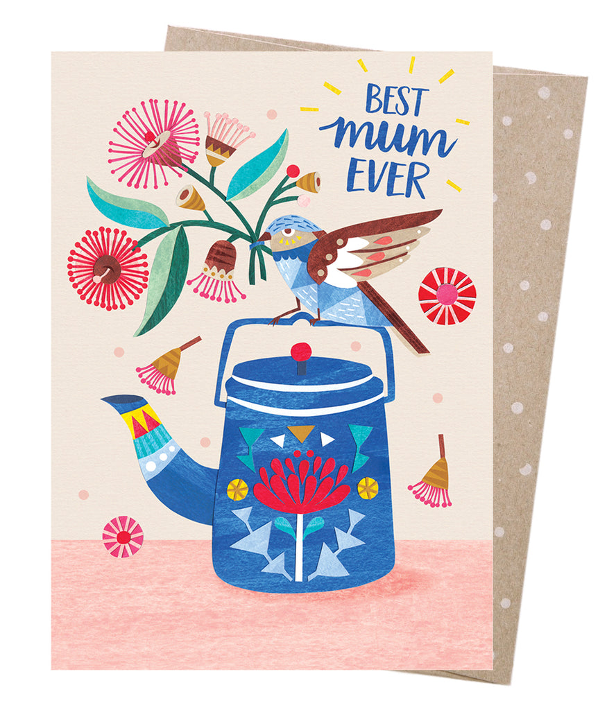 Andrea Smith - Mothers Day Card - Best Mum Teatime
