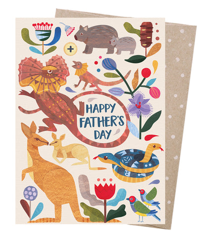 Andrea Smith - Fathers Day Card - Menagerie