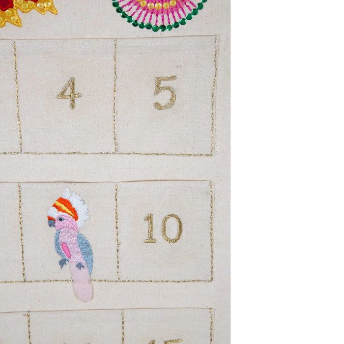 Velvet & Vixen - Embroidered Advent Calendar