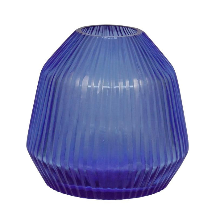 Brian Tunks - Cut Glass Conical Vase - Mini