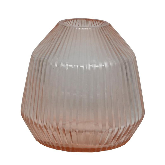 Brian Tunks - Cut Glass Conical Vase - Mini