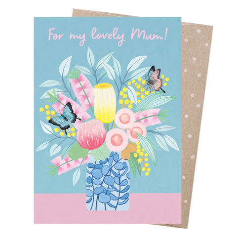 Claire Ishino - Mothers Day Card - Lovely Mum