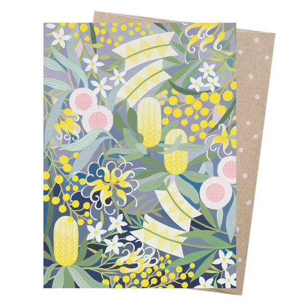 Claire Ishino - Greeting Card - Secret Garden