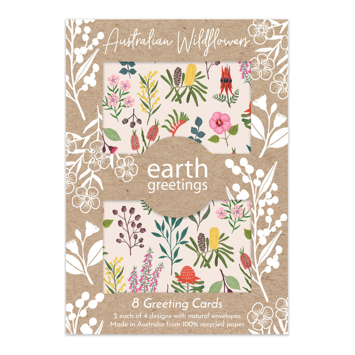 Negin Maddock - Boxed Cards - Australian Wildflowers - Pack of 8