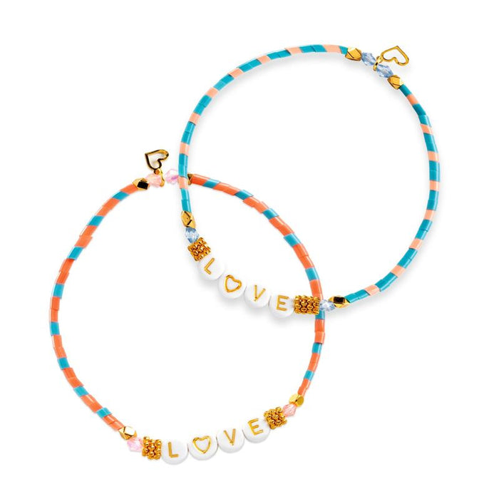 Djeco - You & Me Bracelet Set - Letters