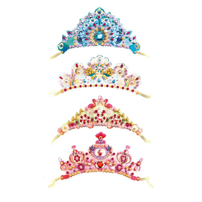 Djeco - Do It Yourself Craft Kit - Like a Princess - Tiaras