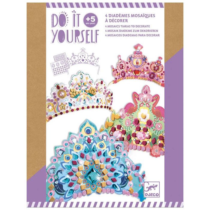 Djeco - Do It Yourself Craft Kit - Like a Princess - Tiaras