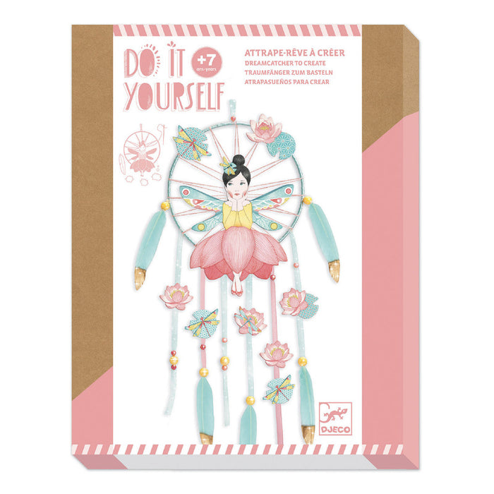 Djeco - Do It Yourself Craft Kit - Lotus Fairy - Dreamcatcher