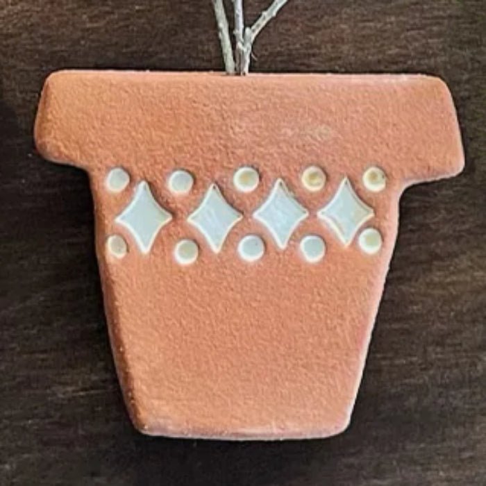 Paper Boat Press - Terracotta Pot Magnet