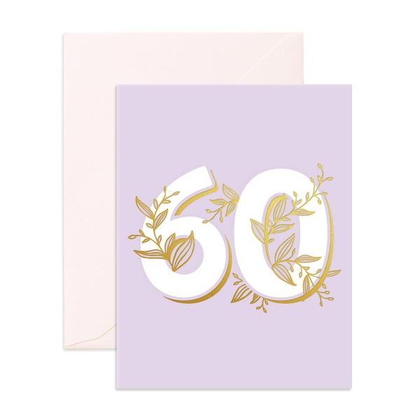 Fox & Fallow - Birthday Card - Number 60