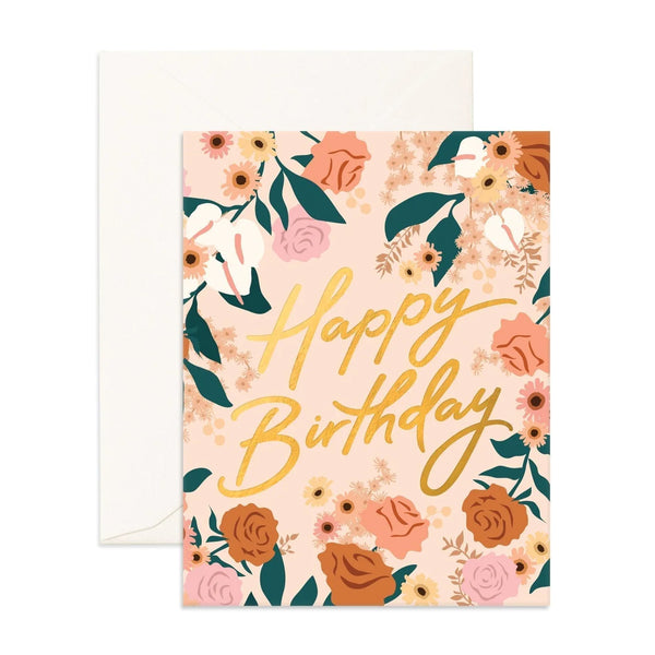 Fox & Fallow - Birthday Card - Happy Birthday Bella Rosa