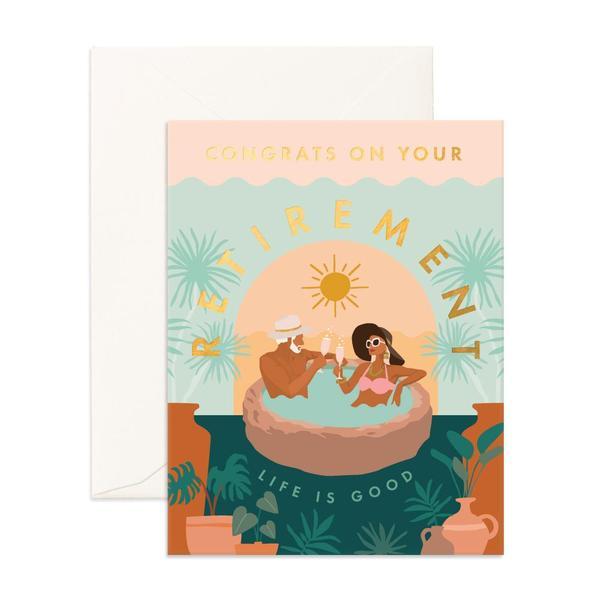 Fox & Fallow - Congratulations Card - Congrats Retirement