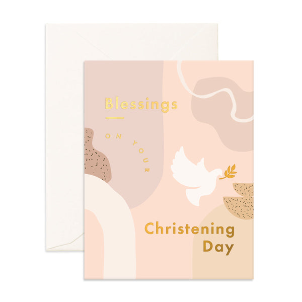 Fox & Fallow - Christening Card - Still Life