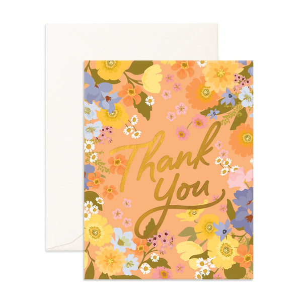 Fox & Fallow - Thank You Card - Thank You Spring Florals