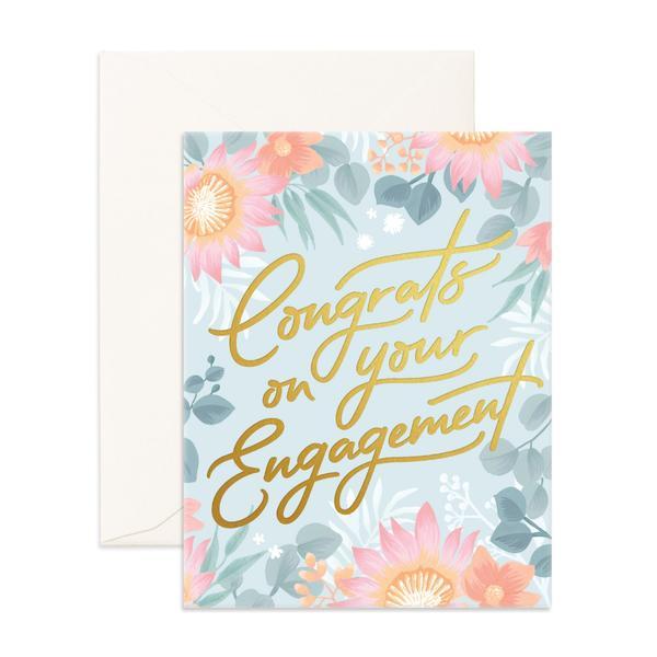 Fox & Fallow - Congratulations Card - Congrats Engagement — Blackbird & Fox