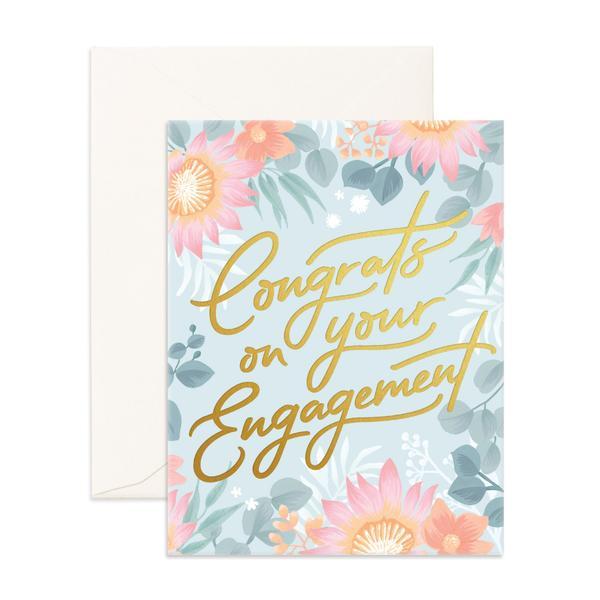 Fox & Fallow - Congratulations Card - Congrats Engagement