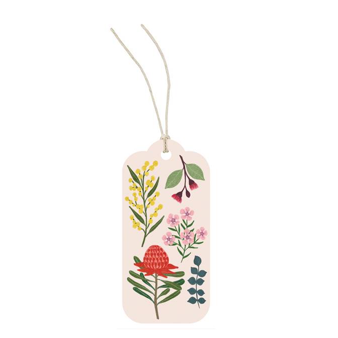 Negin Maddock - Gift Tag - Australian Wildflowers