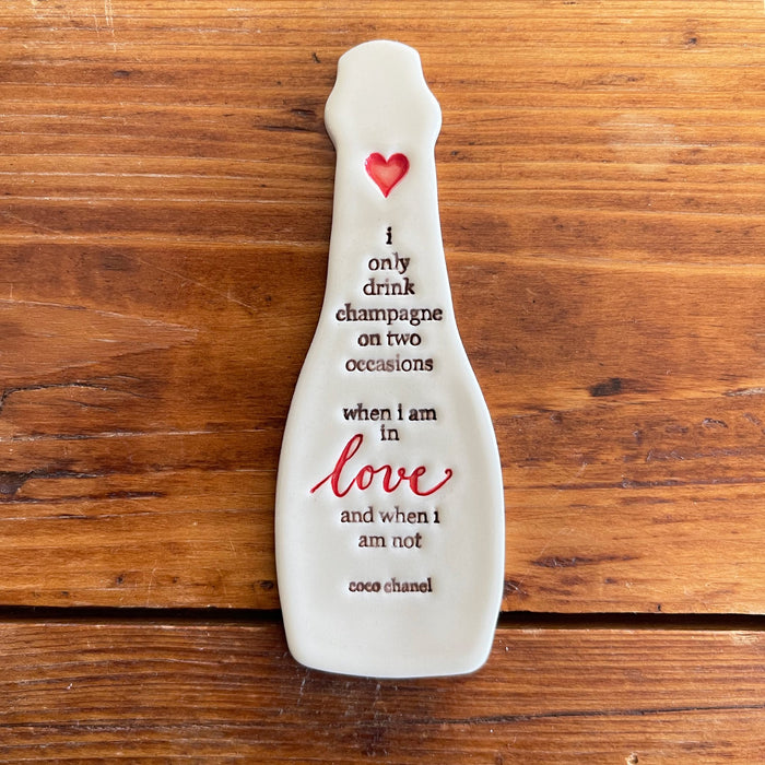 Paper Boat Press - Ceramic Bottle Magnet