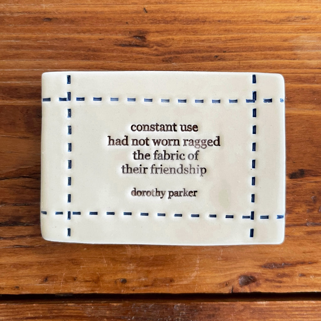 Paper Boat Press - Ceramic Magnet