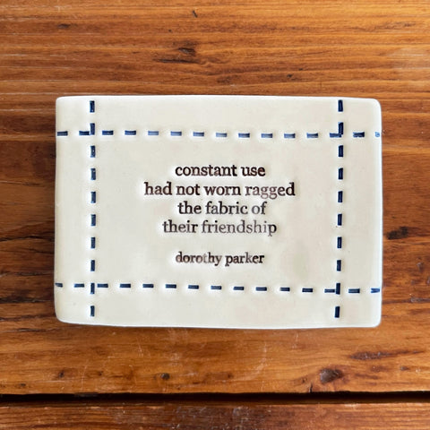 Paper Boat Press - Ceramic Magnet