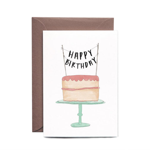In The Daylight - Greeting Card - Birthday Cake