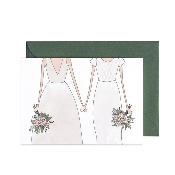 In The Daylight - Greeting Card - Wedding Woman and Woman